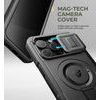 Dexnor Privacy MagSafe Kickstand Camprotector obal iPhone 15 Pro Max, černý