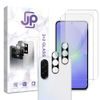 JP Combo pack, Sada 2 tvrzených skel a 2 sklíček na fotoaparát, Samsung Galaxy A57