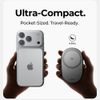 Lisen W121 3in1 Wireless Ladestation für iPhone, Apple Watch & AirPods - 45W, MagSafe 25W, Qi2.2 - Schwarz