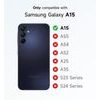 Suritch 360 Kickstand Camprotector etui za Samsung Galaxy A15, vijoličen
