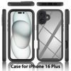 JP Defense360 etui, iPhone 16 Plus, czarny
