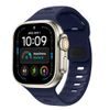 Tech-Protect Silicone Line řemínek, Apple Watch 8 / 9 / 10 / 11 / 12 / SE / Ultra (44 / 45 / 46 / 49 mm), modrý