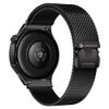 F-Design FS10 Stalen Horlogeband - Milanees Mesh - voor Samsung Watch 22 mm - Zwart