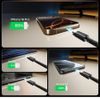 Lisen Datový kabel USB-C, 60 W, 480 Mb/s, 5 ks, 1 m / 1 m / 2 m / 2 m / 3 m, černý