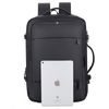 JP Rucksack B09 - Multifunktionaler Tagesrucksack 45x31x22-26 cm - Schwarz