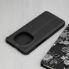 Eco Leather View Case til Xiaomi Redmi Note 15 4G - Sort