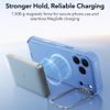 iPhone 17 Pro / 18 Pro vāciņš – ESR Cyber Armor Kickstand ar statīvu – gaiši zils