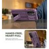 Dexnor 360 Kickstand Camprotector tok Samsung Galaxy A57, lila
