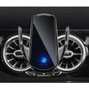 JP uchwyt z bezprzewodowym ładowaniem, automatycznym sensorem i magnetycznymi adapterami CH01, Qi, 15W, czarny