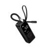 Hoco 4000 mAh ZP18 Compresor auto wireless, negru