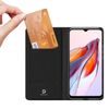 Dux Ducis Skin Pro, Θήκη βιβλίο, Xiaomi Redmi 11A / Poco C55 / Redmi 12C, μαύρο