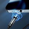 Joyroom 3v1 Magnetni kabel - Lightning / USB-C / Micro USB, 2,4 A, 1,2 m, črn (S-1224X2 LCM črn)