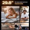 Lisen Datový kabel USB-C, 60 W, 480 Mb/s, 5 ks, 1 m / 1 m / 2 m / 2 m / 3 m, černý
