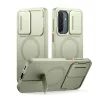 Suritch MagSafe Kickstand Camprotector tok Samsung Galaxy A37 / A36, zöld