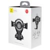 Baseus Osculum Gravity Car Mount, suport telefon pentru parbrizul mașinii, negru (SUYL-XP01)