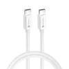 Forcell kabel USB-C - USB-C, QC4.0, 5A/20V, PD100W, C339, 2 m, bijeli