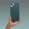Matowe etui, iPhone 16, zielone