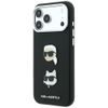 Karl Lagerfeld Saffiano with K&C Heads Pins and Logo ümbris iPhone 17 Pro Max / 18 Pro Max – must