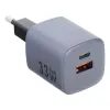 Forcell F-Energy adaptér VT-31 33W GaN USB-C a USB A, sivý