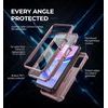 Dexnor 360 Kickstand Camprotector obal Samsung Galaxy A16, ružový