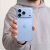 iPhone 18 Pro Max kaamera kaitseklaas – Tech-Protect CamFull Fit+ – helesinine