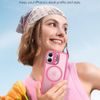 Θήκη ESR Classic Hybrid HaloLock Kickstand, iPhone 17, frosted pink