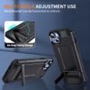 Techsuit Hybrid Armor Kickstand, iPhone 14 Pro Max, μαύρο