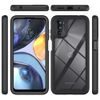 Techsuit Defense360 Pro + Zaščitna folija, Motorola Moto G52 4G / Moto G82 5G, črna