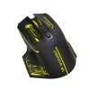 Wozinsky WMGB-1181 Ασύρματο οπτικό gaming ποντίκι, μαύρο / κίτρινο