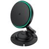 Acefast D65 Autohouder met Draadloze Oplader - 15W - Magnetisch - Zwart