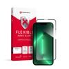 Forcell Flexible 5D Full Glue hibrid üveg, iPhone 13 / 13 Pro / 14, fekete