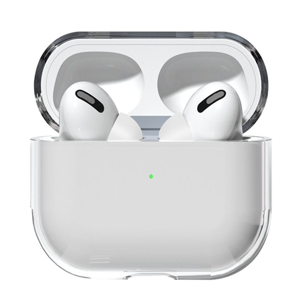 Vastag, átlátszó Apple AirPods 3 fejhallgató tok (A tok) | Momanio.hu
