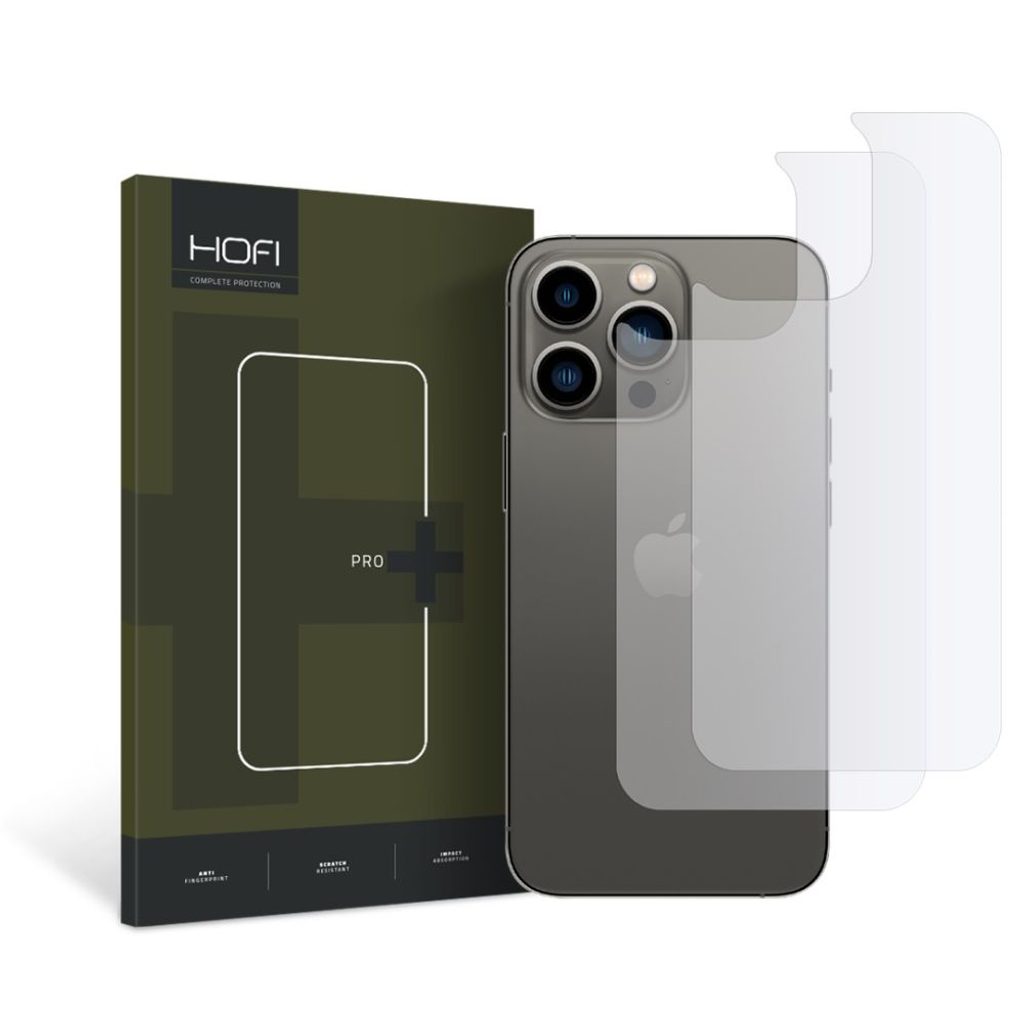 Hofi HydroFlex Pro+ hátlapi fólia 2 db, iPhone 14 Pro Max, átlátszó |  Momanio.hu
