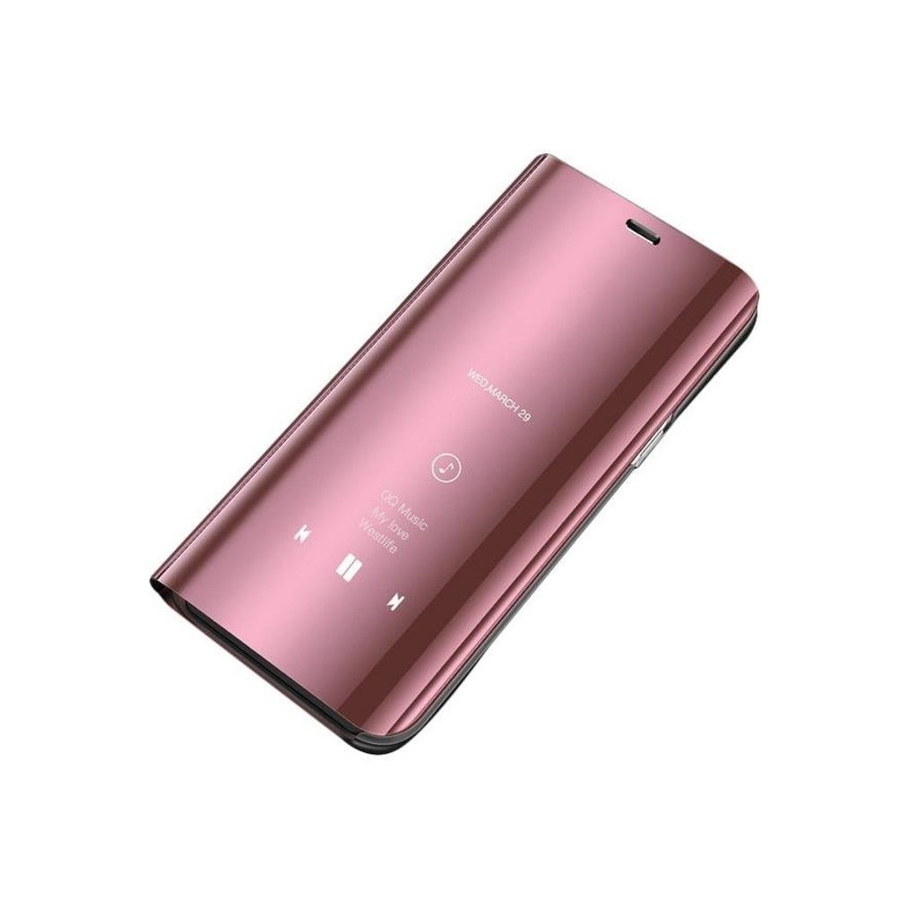Clear view ružové púzdro na telefon Huawei P Smart 2020 | Tvrdeneskla.eu
