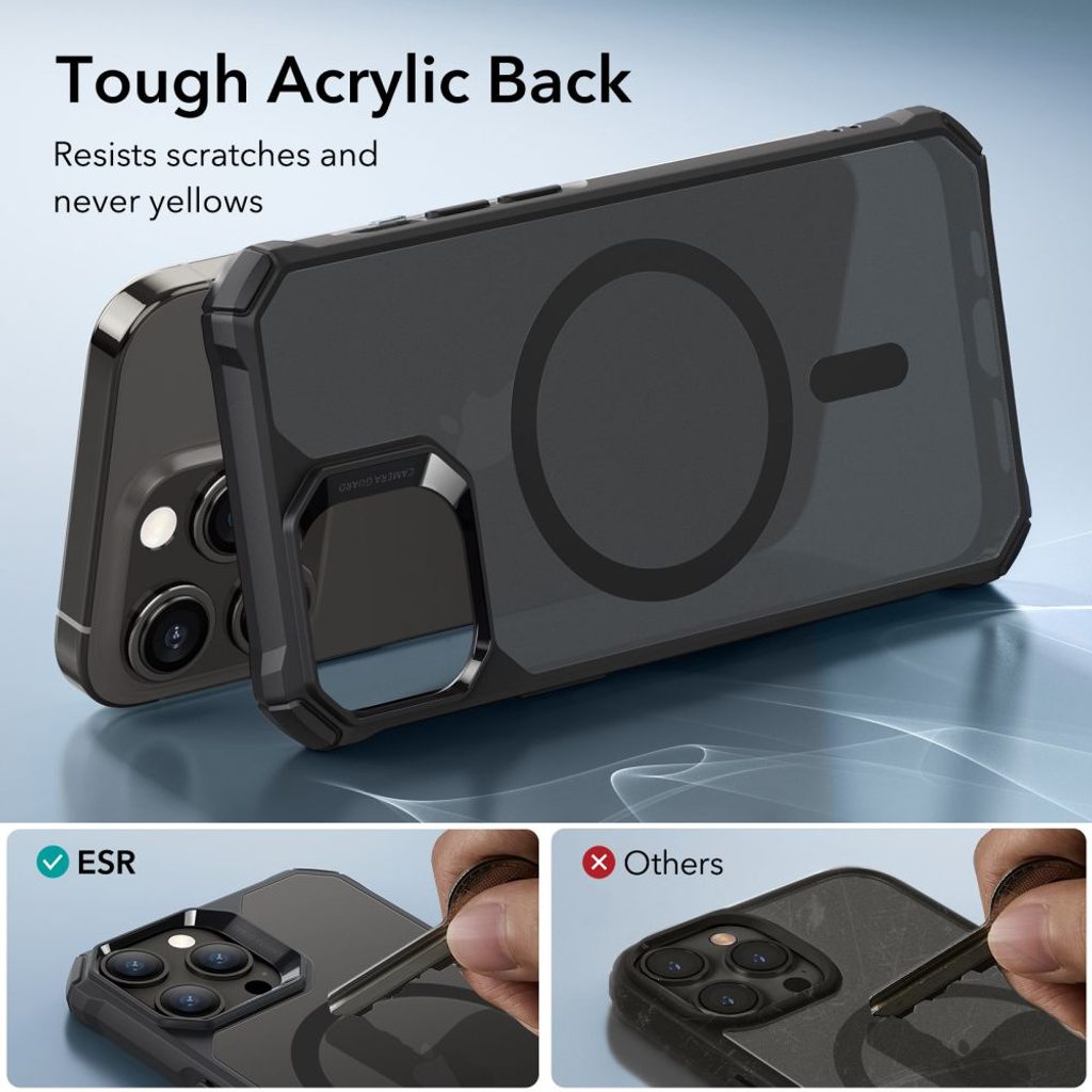 Apple iPhone 15 Pro Max  Etui ESR ARMOR TOUGH KICKSTAND HALOLOCK