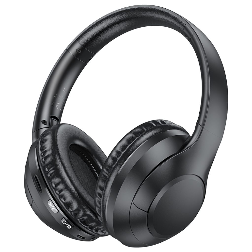 Borofone BO23 Glamour Bluetooth sluchátka, černá | Tvrzenaskla.eu