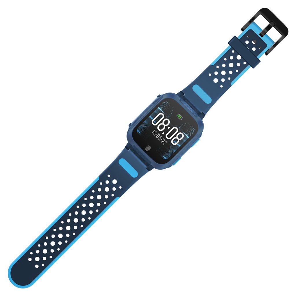 Forever Find Me 2 smartwatch pro děti s GPS, KW-210, modré | Tvrzenaskla.eu