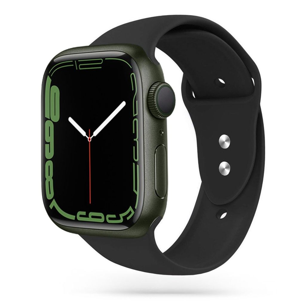 Tech-Protect IconBand Apple Watch 4 / 5 / 6 / 7 / 8 / 9 / SE / Ultra 1 / 2  (42/ 44/ 45mm), fekete | Momanio.hu