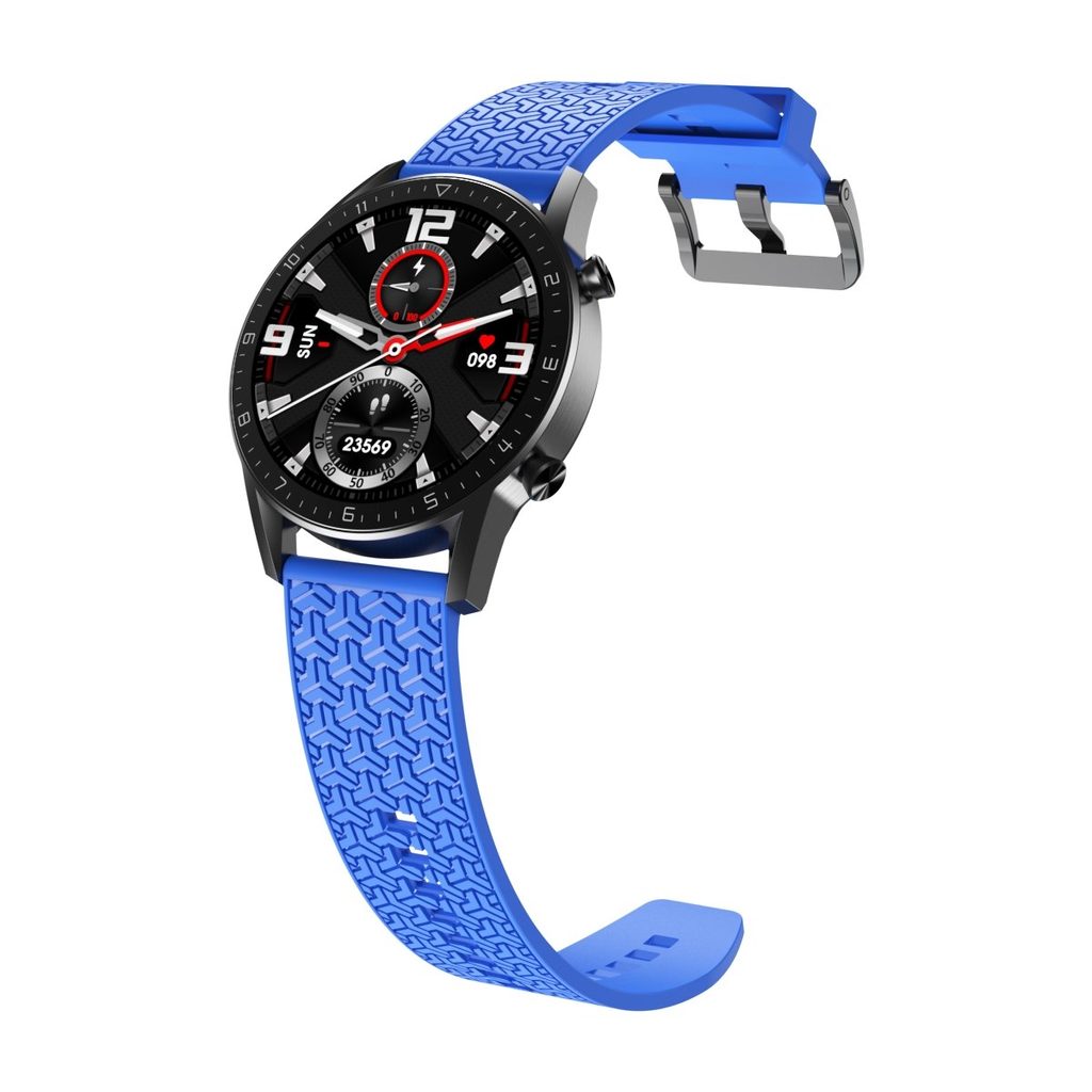 Curea Strap Y pentru ceasuri Samsung Galaxy Watch 46mm, albastră |  Momanio.ro