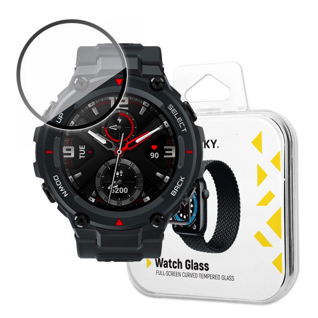 Wozinsky Watch Glass hibridno staklo, Xiaomi Amazfit T-Rex Pro, crno |  Momanio.hr