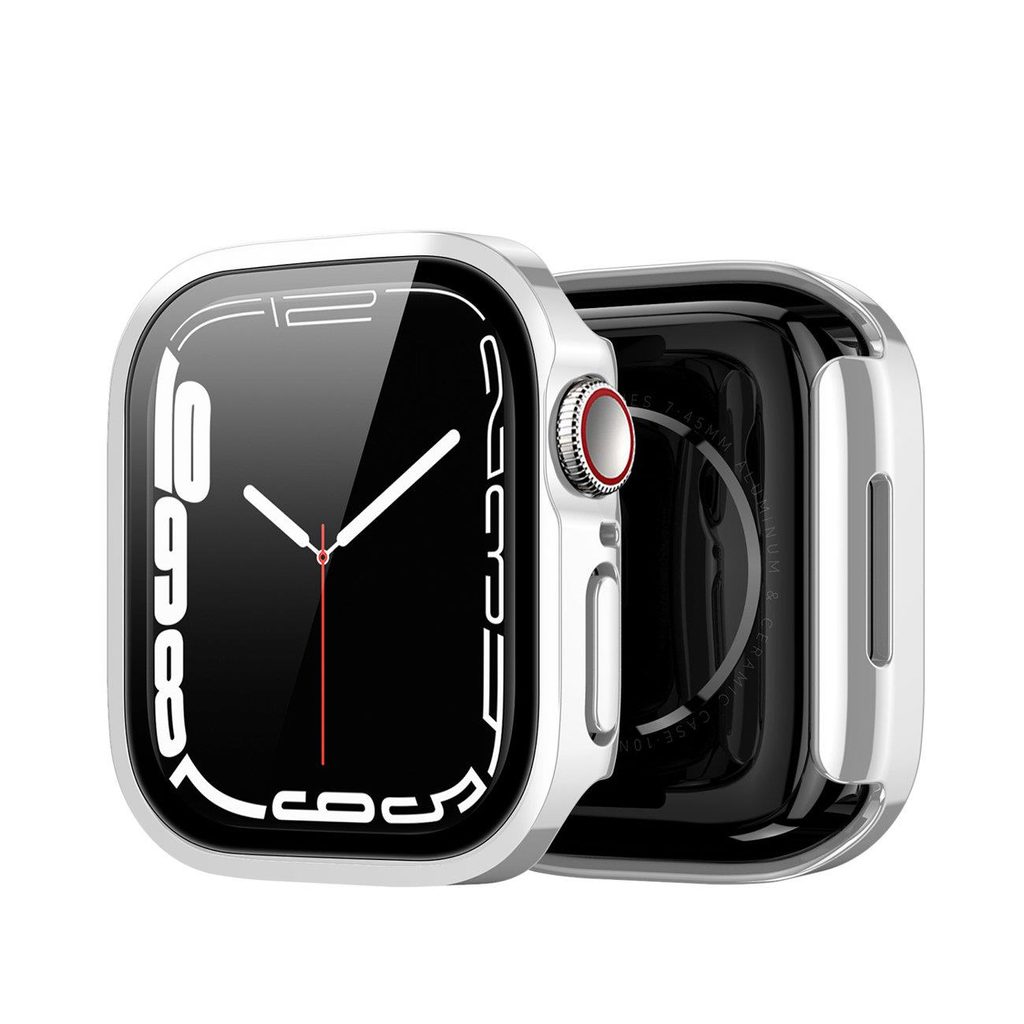 Dux Ducis Hamo metalické pouzdro, Apple Watch 7 (41 mm), stříbrné |  Tvrzenaskla.eu