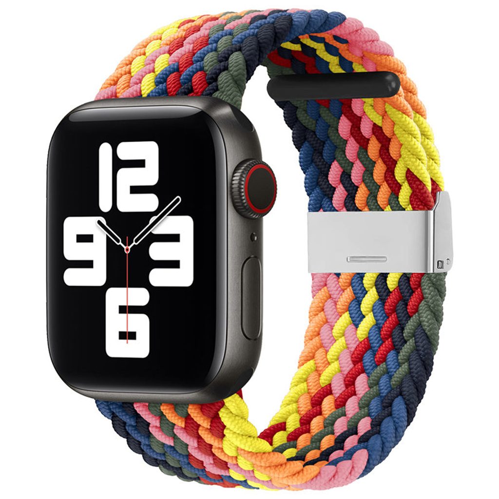 Strap Fabric szíj Apple Watch 6 / 5 / 4 / 3 / 2 (44 mm / 42 mm) színes,  design 1 | Momanio.hu