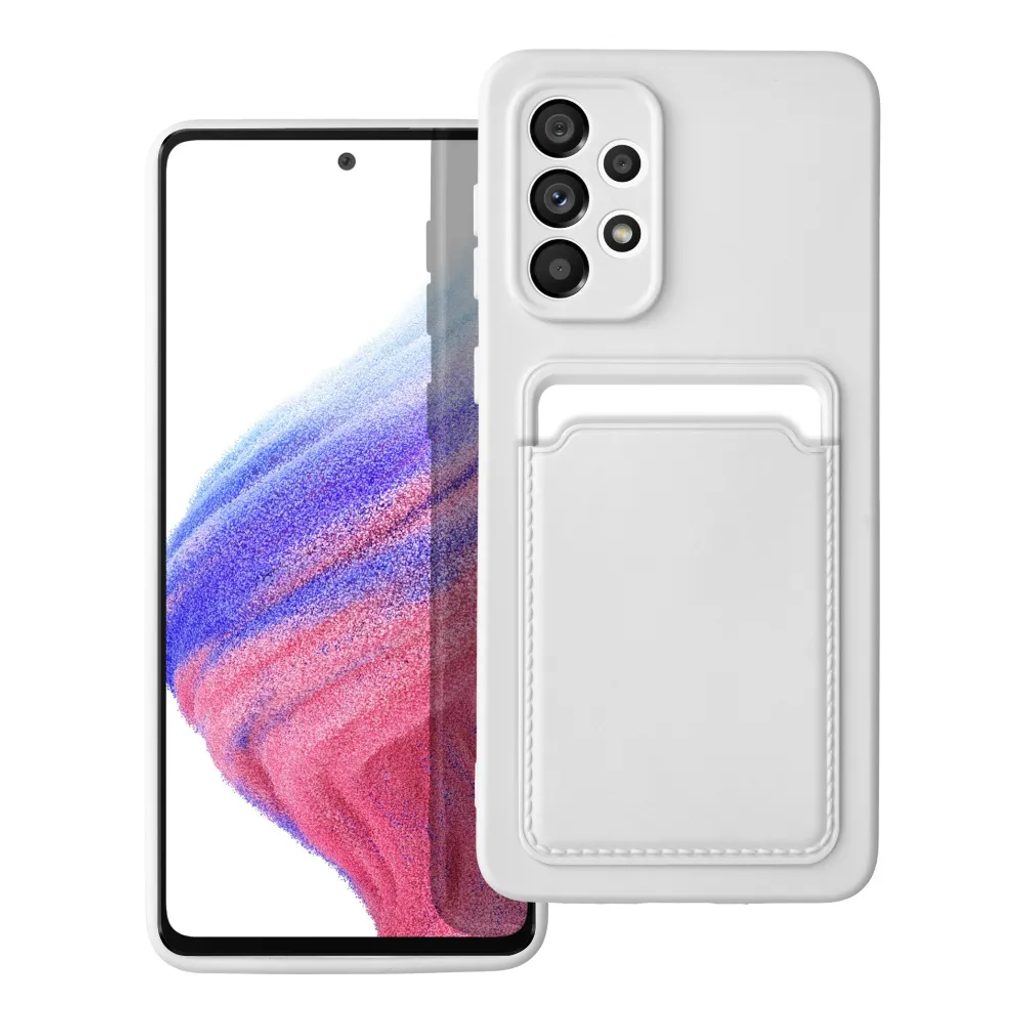 Card Case tok, Samsung Galaxy A72, fehér | Momanio.hu