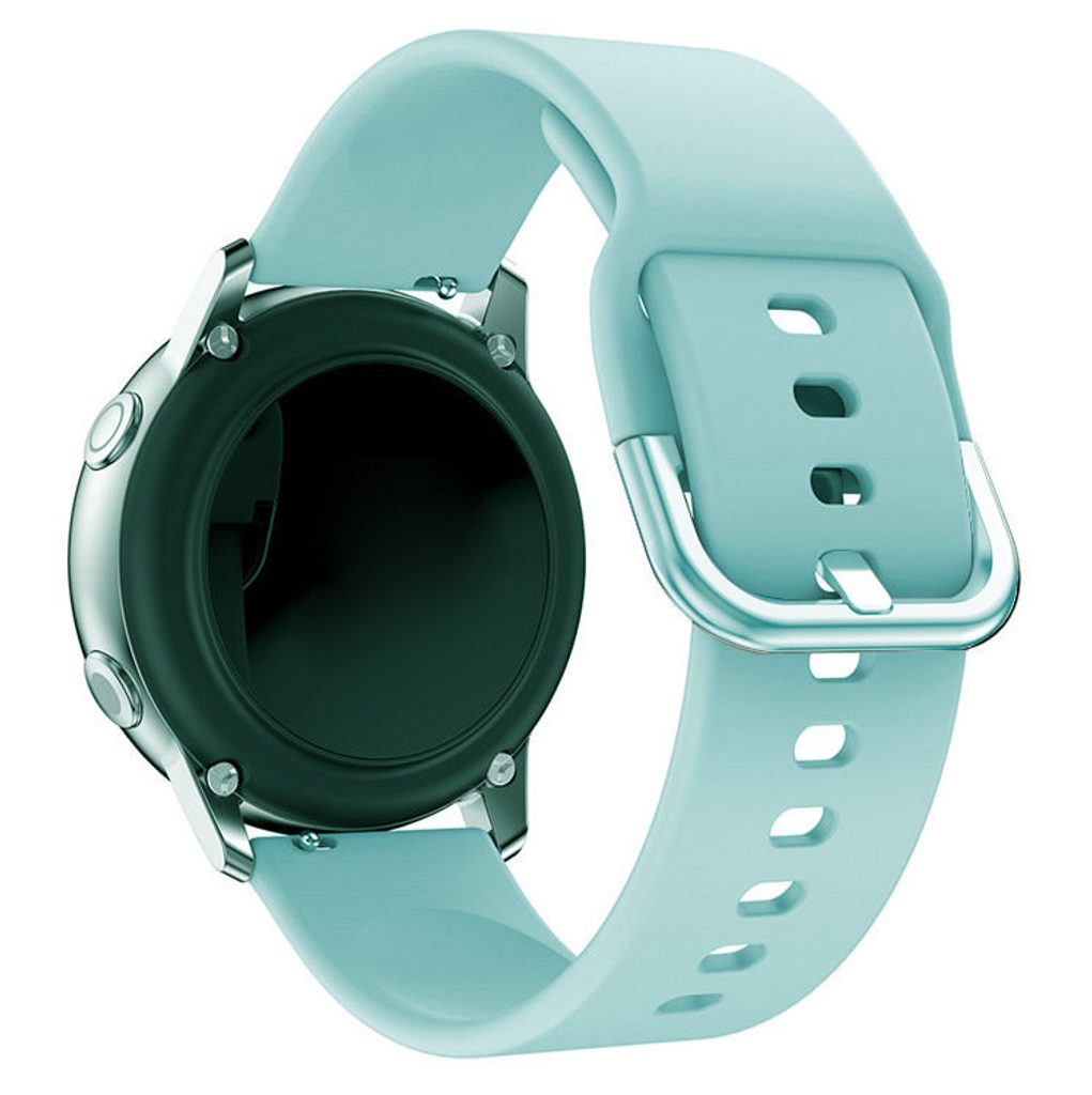 Silikónový remienok TYS univerzálny pre inteligentné hodinky (22 mm),  tyrkysový | Tvrdeneskla.eu