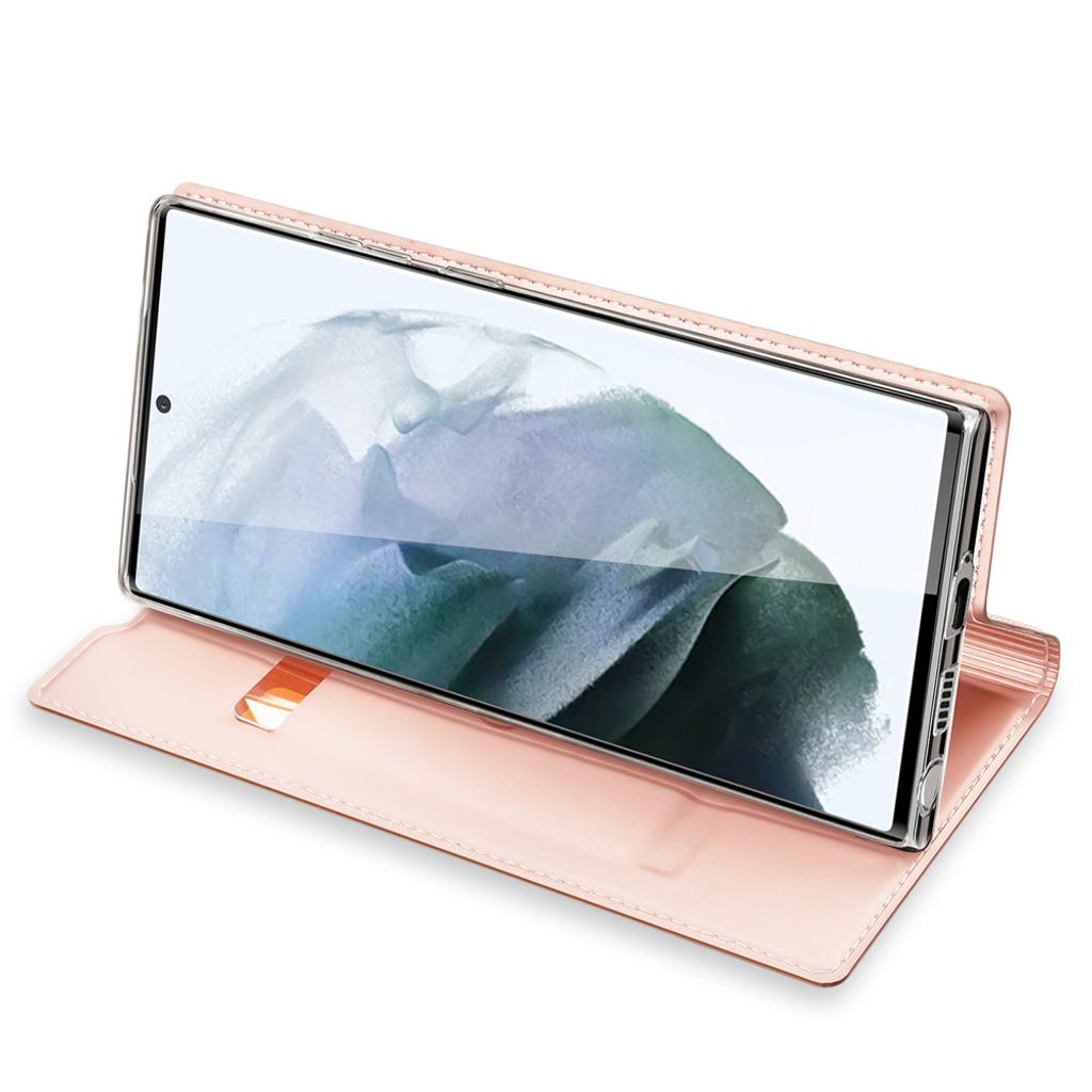 Dux Ducis Skin Pro, knižkové púzdro, Samsung Galaxy S22 Ultra, ružové |  Tvrdeneskla.eu