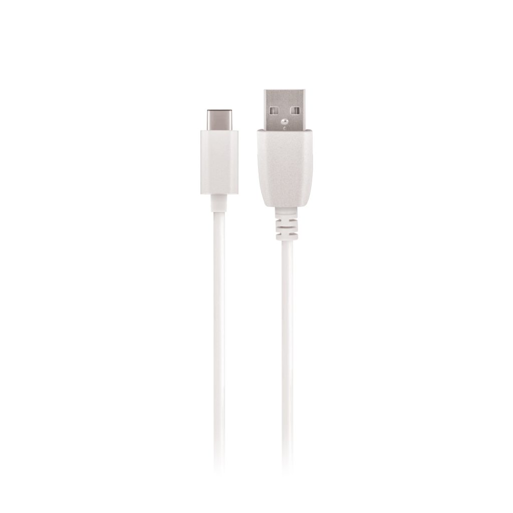 Maxlife kábel USB - USB-C, 2A, 3m, biely | Tvrdeneskla.eu