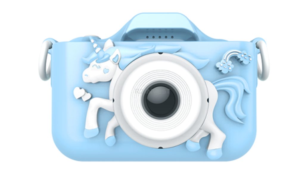 Digitálny fotoaparát pre deti X5, Unicorn blue | Tvrdeneskla.eu