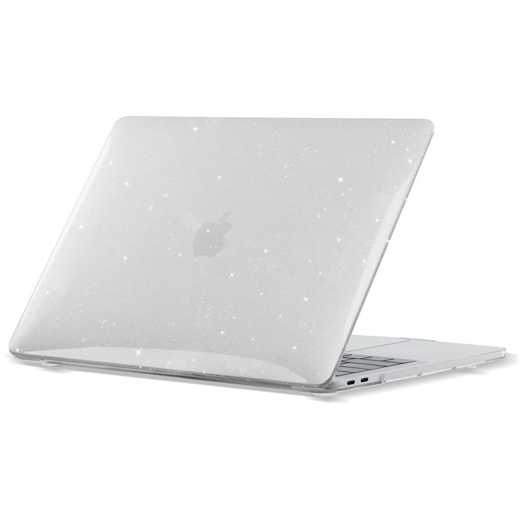 Tech-Protect SmartShell pouzdro MacBook Air 13 2018-2020, Glitter clear |  Tvrzenaskla.eu