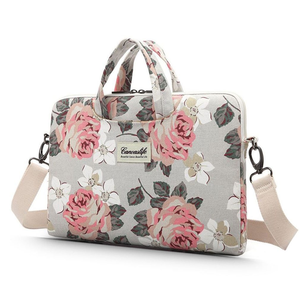 Canvaslife Briefcase taška na notebook 15"-16", světle růžová |  Tvrzenaskla.eu