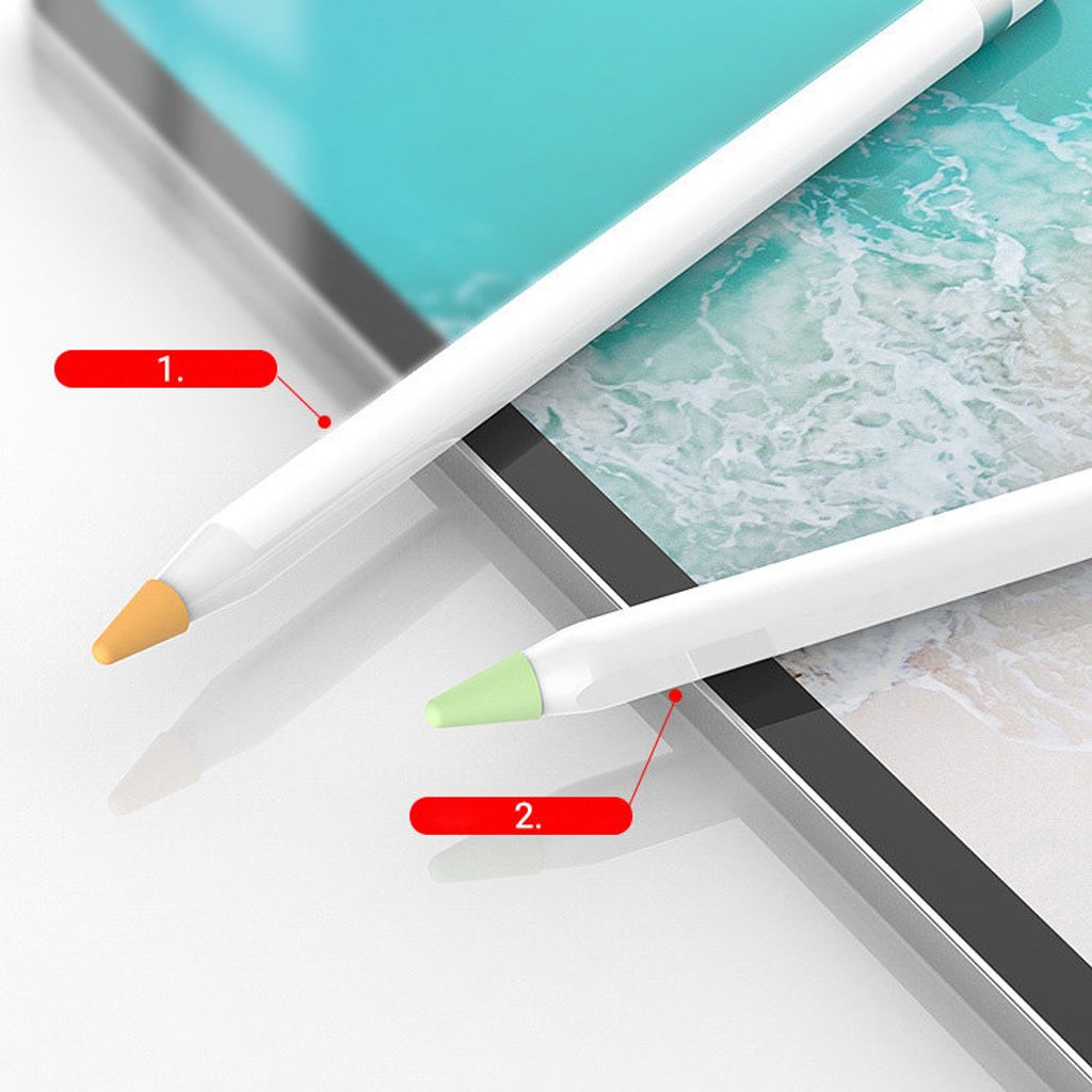 8 darabos tollhegy készlet Apple Pencil 1 / 2 ceruzához, fehér | Momanio.hu